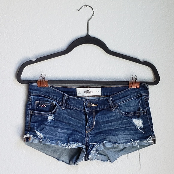 Hollister | Distressed Denim Shorts - Picture 1 of 5
